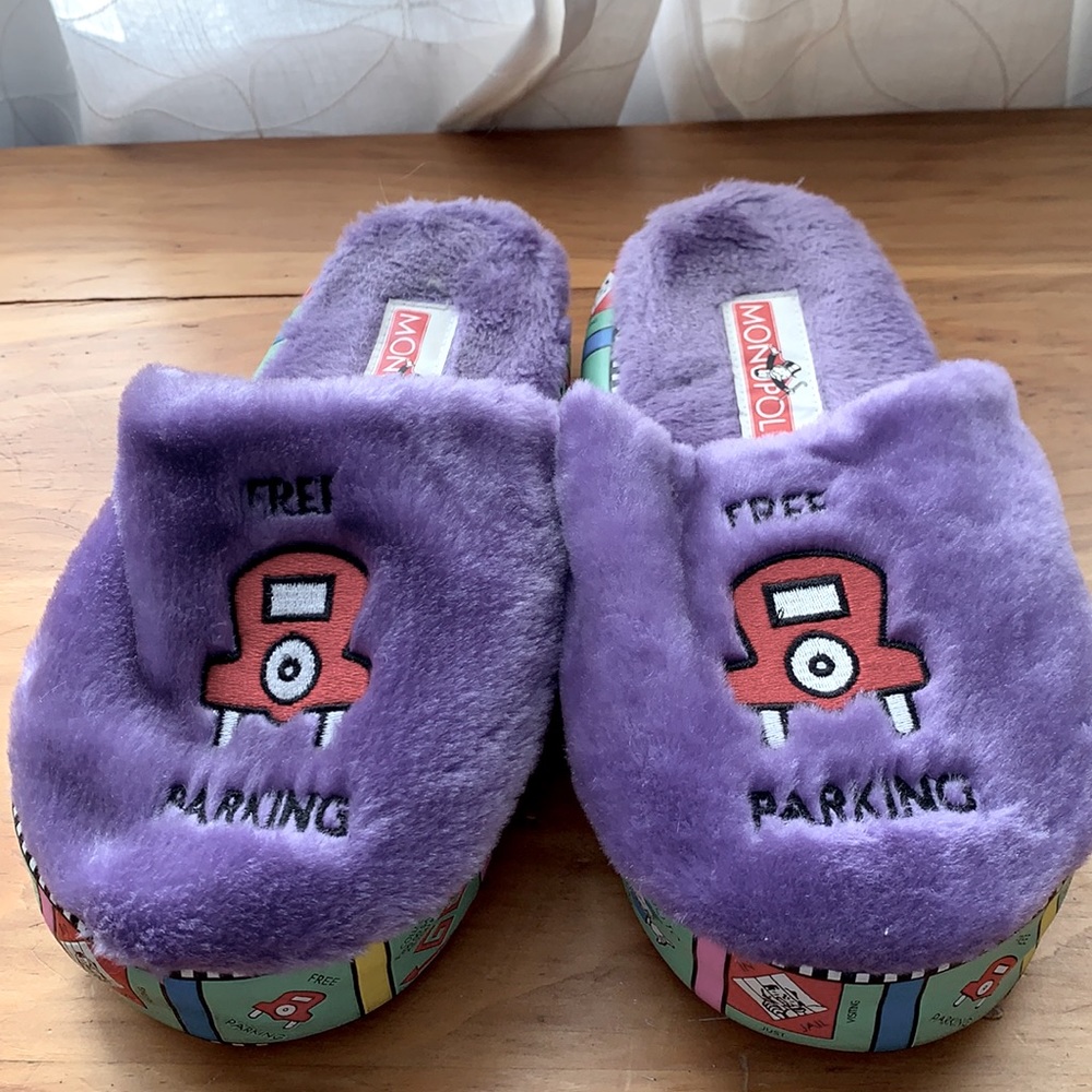Vintage Monopoly Slippers
